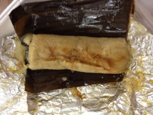 Chicken tamale from James Food Center