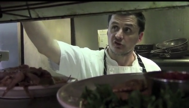 Jon Myric, chef at Proud Larrys' in Oxford, in an episode of "Brews & Chews: Mississippi".