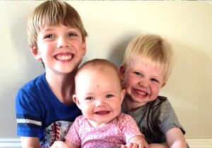 Teagan, Tillie, and Talan Lavoie