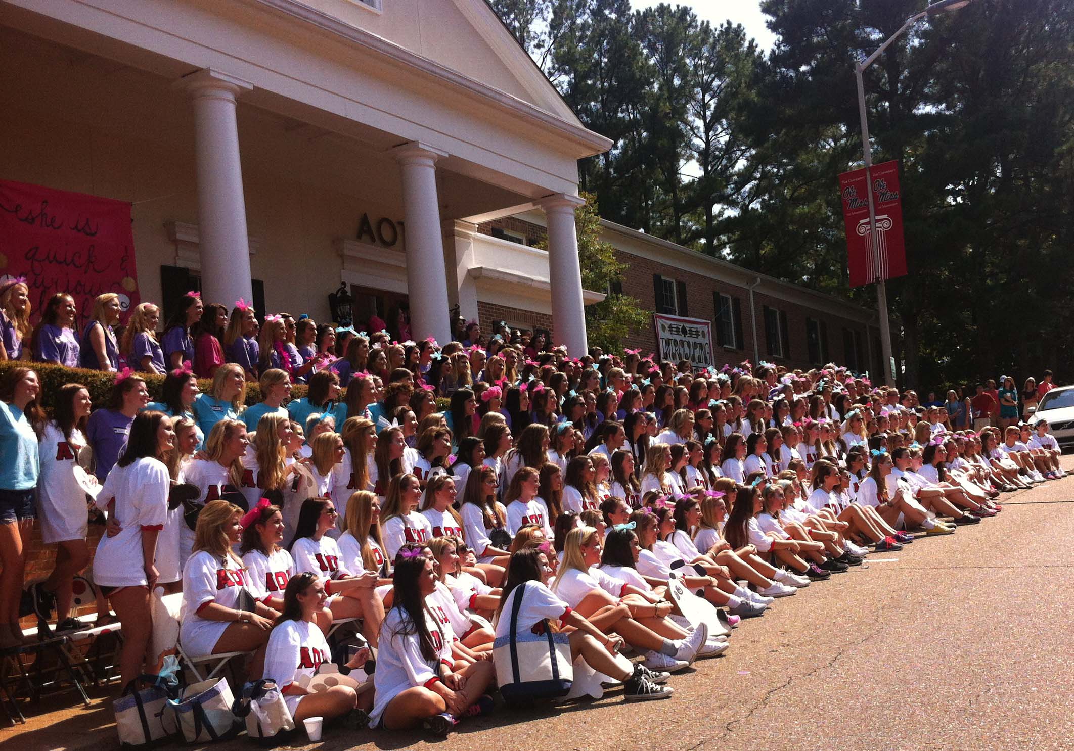 Ole Miss' Greek Community Celebrates Bid Day