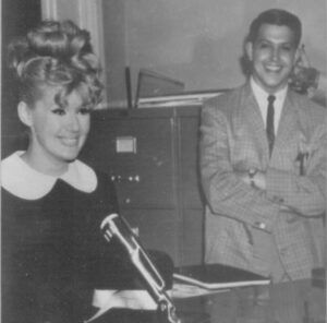 Ellis Nassour with Julia London back in 1960s.