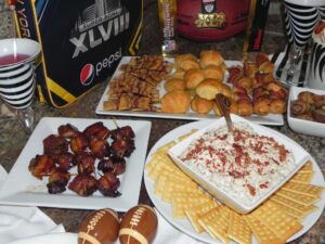 Super Bowl Sunday is all about football — and food.