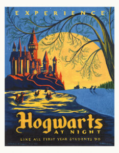 harry potter book night poster