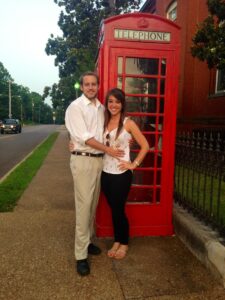 Stephanie Bultman with her love Woody Sorenson