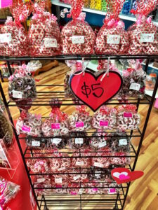 Holli's Sweet Tooth has customizable bags of candy as well as pre-made Valentine's Day-themed treats. Photos by Margaretta Carter