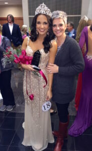 Taylor-Alice Mays and her mother after being crowned University of Mississippi's Most Beautiful Feb. 4. Photos courtesy Taylor-Alice Mays