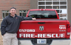 Oxford Fire Chief Cary Sallis