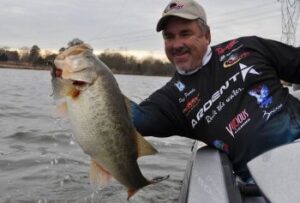 Pete Ponds enjoys every fishing opportunity in March, since it means big females with egg-filled bellies moving into the shallows. Photo courtesy of Mississippi Sportsman.