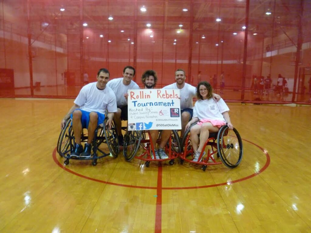 The champions of Rollin' Rebel Wheelchair Basketball Tournament: Chair Jordans (courtesy)