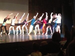 A recital from one of numerous student dance classes made possible by YAC.