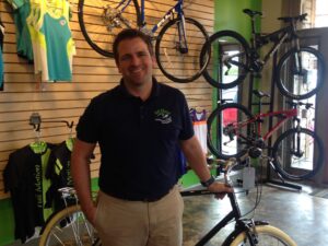 Owner Matt Hall said you can find everything you need to get in shape and stay in shape at Full Motion Running and Cycling Athletics.