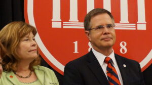 Dr. Jeffrey Vitter with his wife, Sharon.