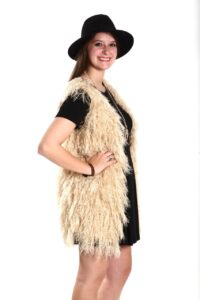 Miss Behaving has a great selection of faux fur vests. 