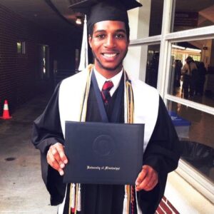 Marcus Daniels graduated from Ole Miss in May and now attends John Hopkins University. 