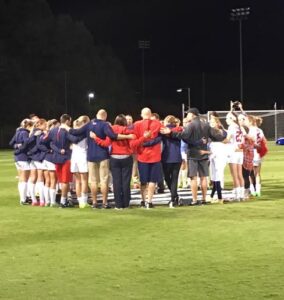 Ole Miss women's soccer beat Auburn 2-0 last night.  Photos by: Kelly Dwyer 