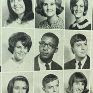 Irvin Walker (center) as a student at the University of Mississippi