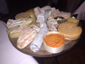 The cheese board