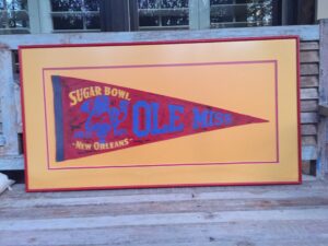 Sugar Bowl pennant from 1955