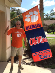 The Maccs proudly display their allegiance every football gameday