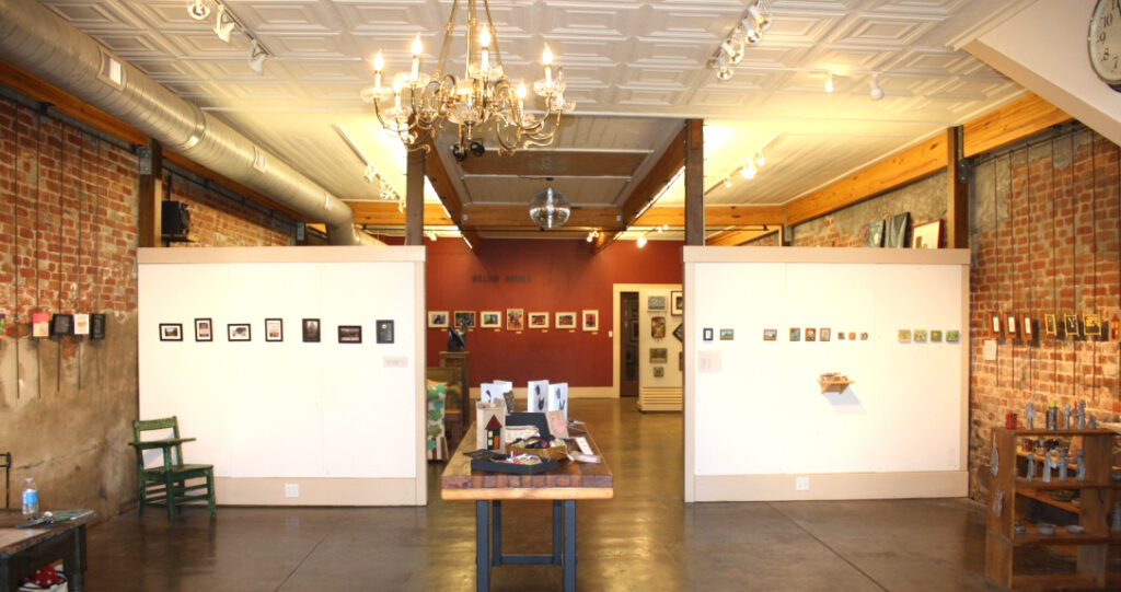 Bozarts Gallery is located at 403 North Main Street in Water Valley 