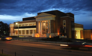 Gertrude Ford Center on the Ole Miss campus. Photo courtesy of UM Communications