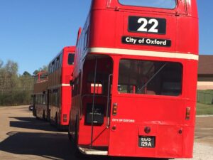 This bus is numbered 22 after Ole Miss' Deuce McAllister.