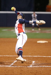 Ole Miss Softball defeated Stephen F. Austin, 4-2 in the final game of the first day of the Ole Miss Classic in Oxford, MS. Photo by Joshua McCoy/Ole Miss Athletics @olemisspix
