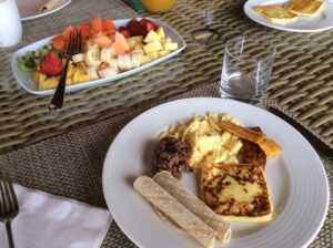 Costa Rican breakfast fare