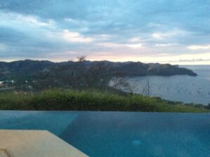 View from resort in Costa Rica