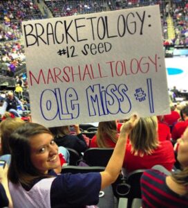 The poster I made at the NCAA Tournament.