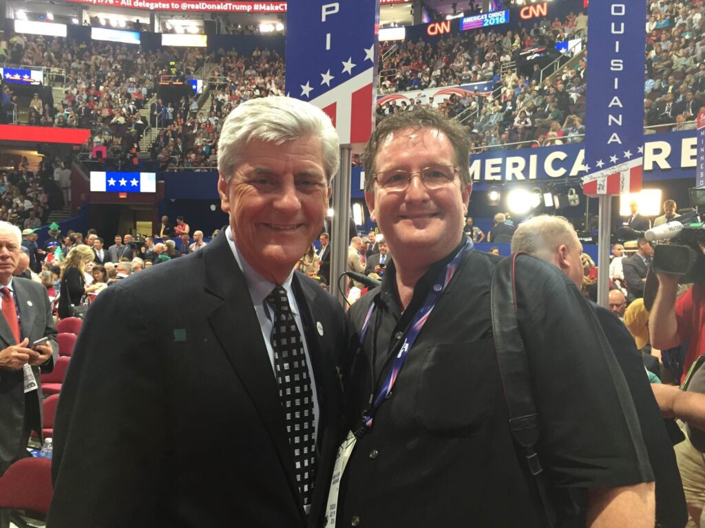 Russ Jones with Governor Phil Bryant (picture courtesy)