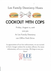 cookout for cops