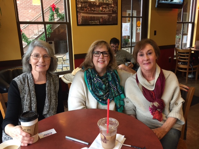 Left to right: Kate Roos; Betty Bloom and Toni Joyer.
