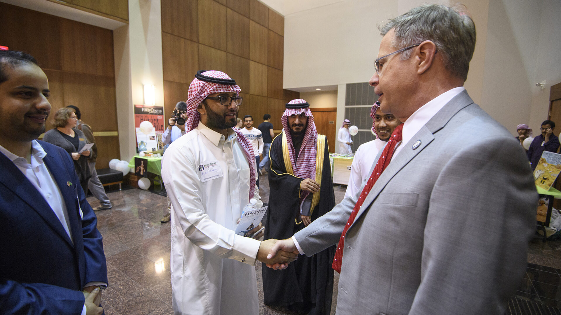 The Saudi Arabian Student Organization at Ole Miss hosts the Saudi National and Cultural Festival at the Ford Center. Photo by Thomas Graning/Ole Miss Communications