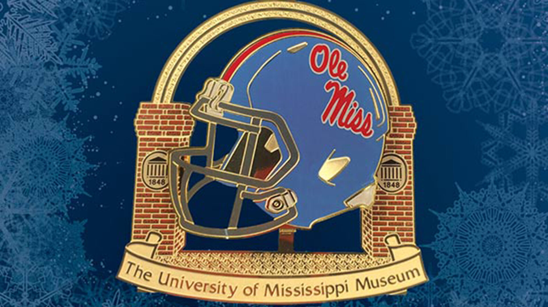 The UM Museum’s 2016 Ole Miss Powder Blue Helmet keepsake is now available for purchase. Submitted Photo