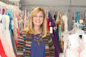 Laura Reid owns Engagements Bridal and Formal Wear on North Lamar and is the mastermind behind the North End Project.