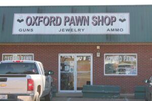 Oxford Pawn Shop is located at 1350 North Lamar, Ste. 1