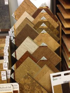A small selection of the hardwoods in stock at Stout's. 