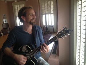 Andrew Yurkow, Mississippi native, Blues Musician and leader of Cadillac Funk /Photo by Michael Fant 