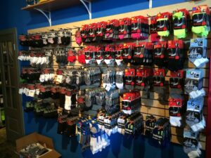 Socks are just as important as the kinds of shoes runners wear. Endurance Athletics have a variety of options. 