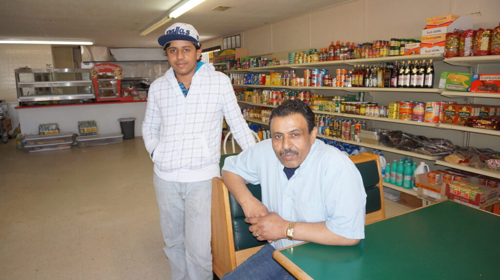 Abraham and Amin Kaid of the Shiki International Store. 