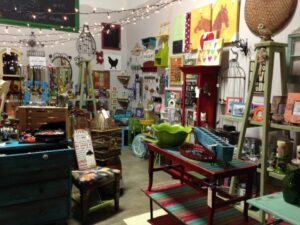 Sugar Magnolia has more than 100 booths back to the brim with antiques, jewelry, crafts, and more!