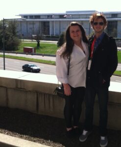 Ole Miss Theatre students Rachel Staton and Nathan Burke