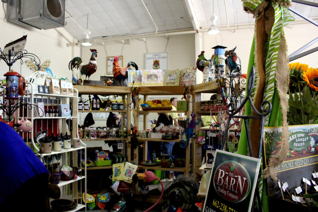 The Barn, located on West Oxford Loop, was a vendor at the Garden Expo. 
