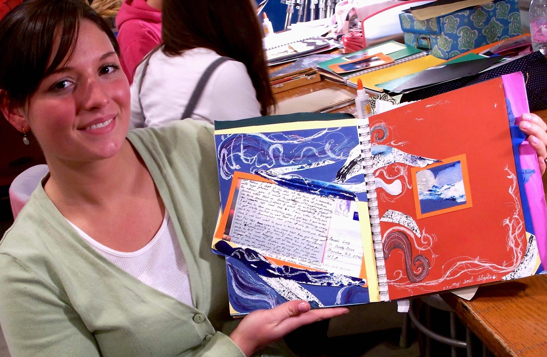 A former university journal student shares her completed book.