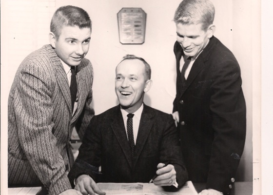 Larry Speakes, Stan Dearman, and Robert Clifft - 1960
