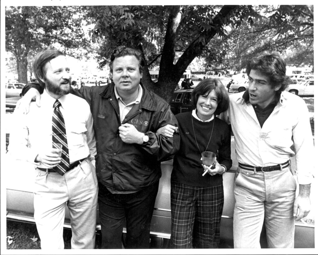 Larry Wells, Willie Morris, Deal Faulkner Wells, Adam Shaw - 1979