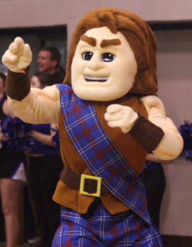 Presbyterian's mascot, Scotty the Scottsman