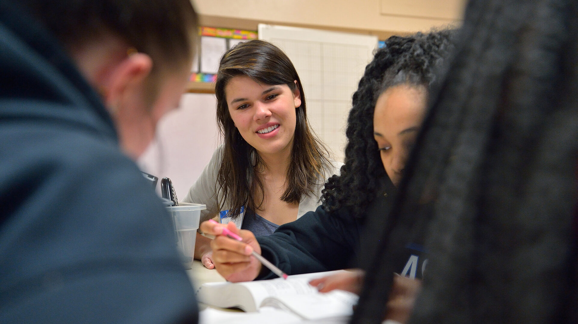 METP seniors, including Emily Reynolds of Madison, have gained hands-on teaching experience since freshman year as part of the program.Photo by Thomas Graning/Ole Miss Communications