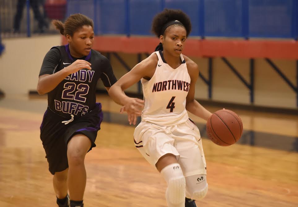 Janesha Johnson leads the Lady Rangers in scoring this season, averaging 17.0 points per game. Photo by Mickey Bailey.